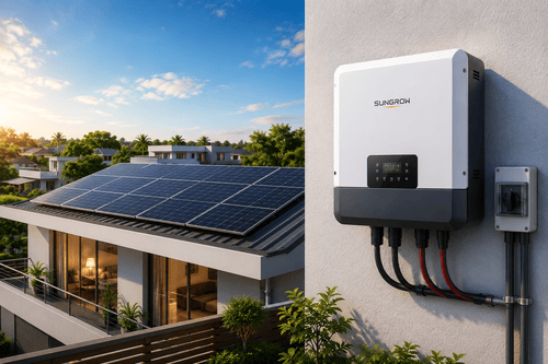 On-Grid Rooftop Solar System Karaikudi – SBM Batteries and Solar
